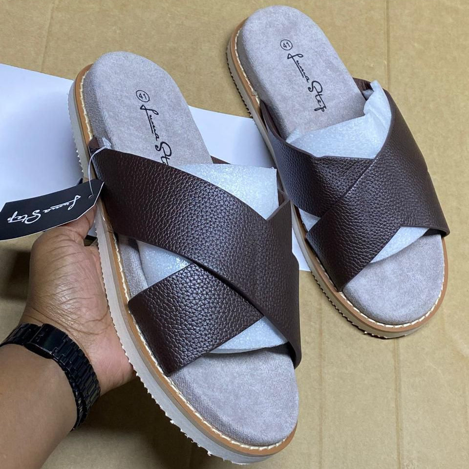 Normal fitting Rubber Sole Men's Sandals Size 40 - 45