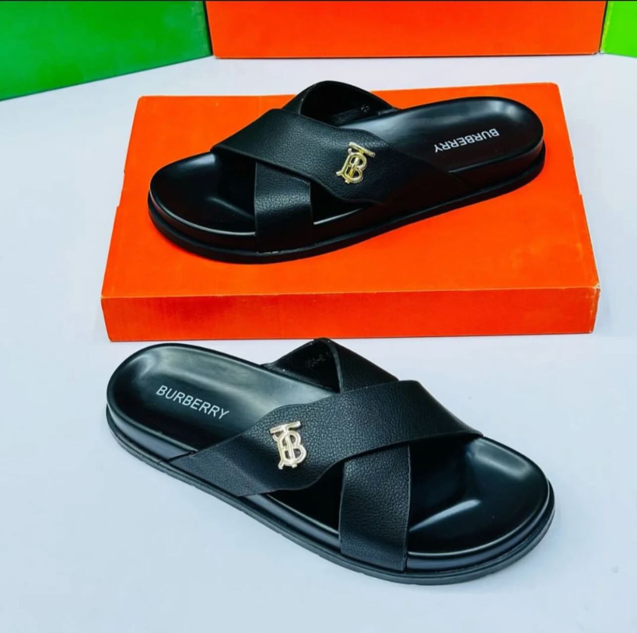 Burberry Men's Sandals Rubber Sole Sizes 40-45