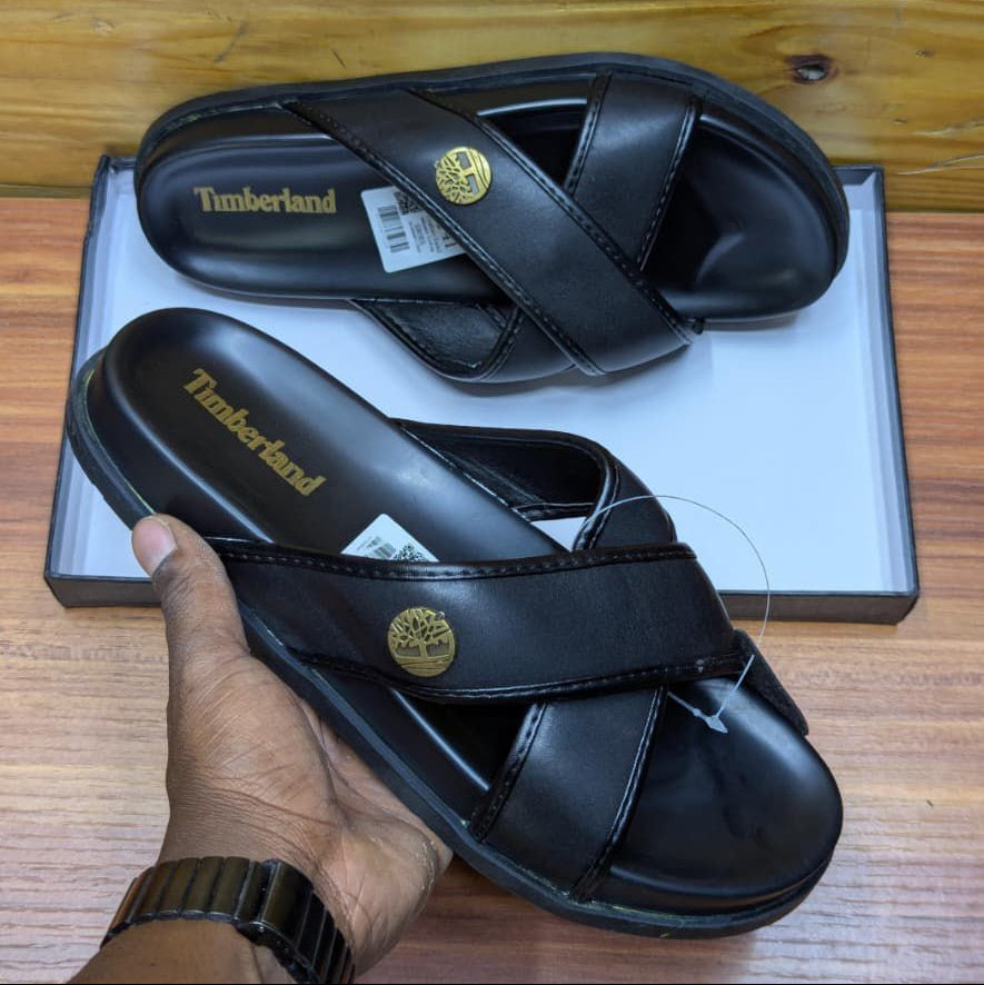 Timberland Rubber Sole Men's Sandals Sizes 40 - 45 - Black